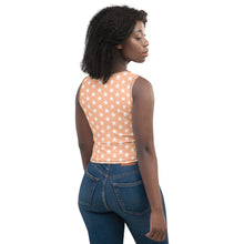 Load image into Gallery viewer, Peach Stars Crop Top
