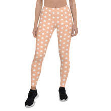 Load image into Gallery viewer, Peach Stars Leggings
