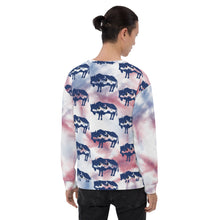 Load image into Gallery viewer, Bison with landscape Unisex Sweatshirt
