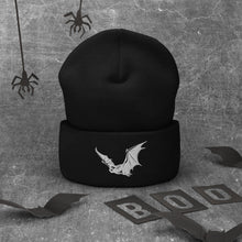 Load image into Gallery viewer, bat flying Cuffed Beanie
