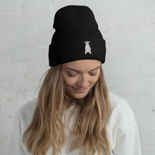 Load image into Gallery viewer, bat hanging Cuffed Beanie
