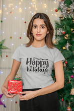 Load image into Gallery viewer, Happy holidays Short-Sleeve Unisex T-Shirt
