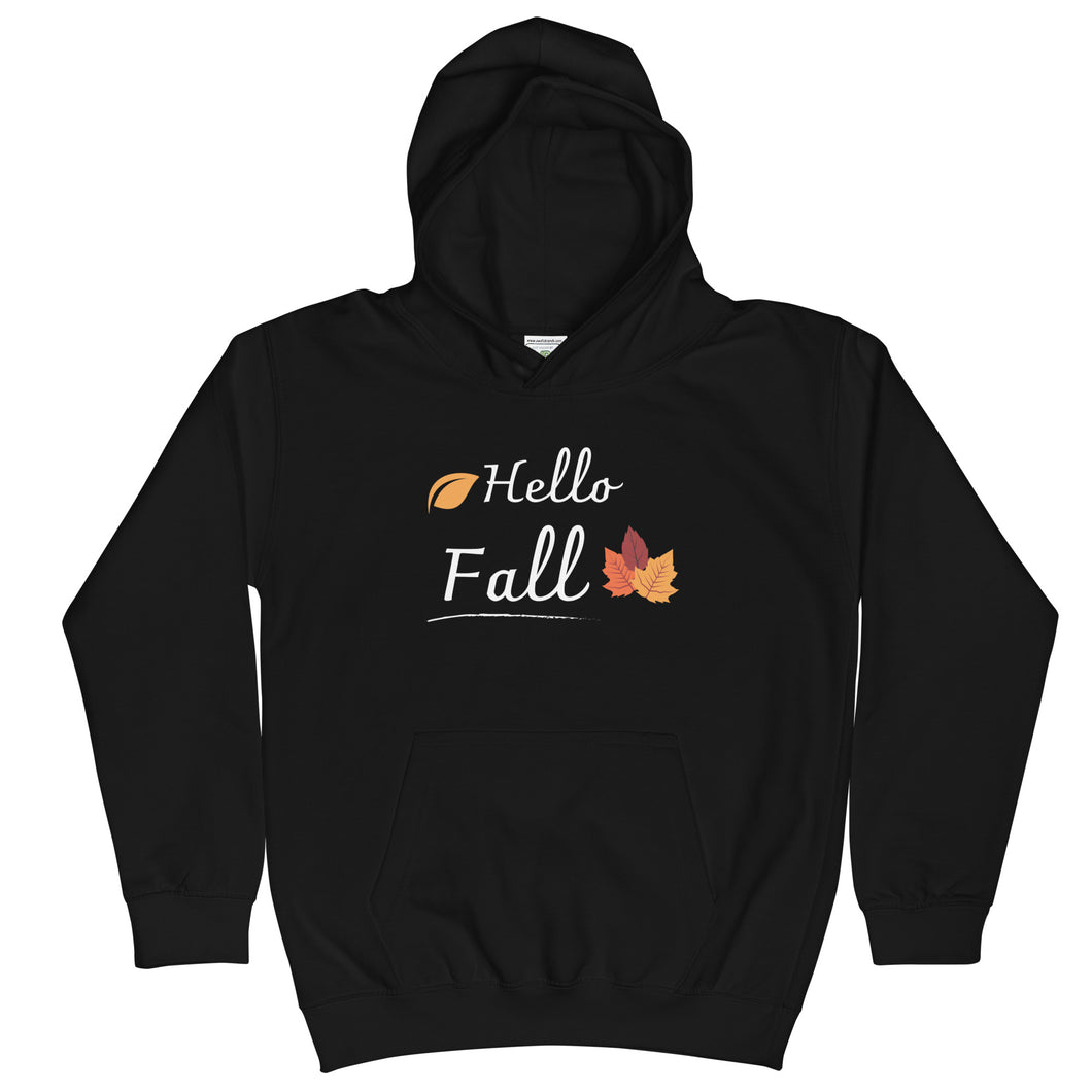 Hello Fall Kids Hoodie - fallstores