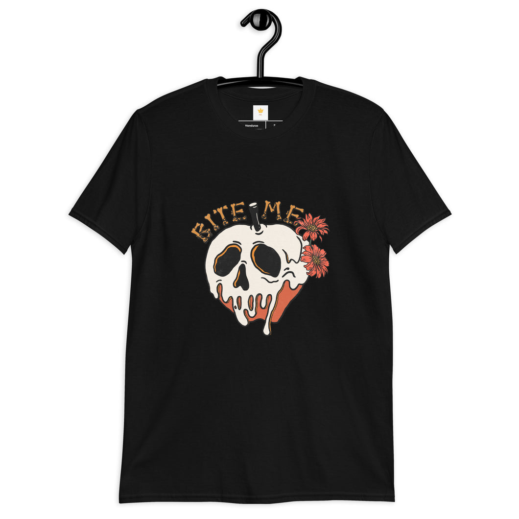 Bite Me Skeleton Short-Sleeve Unisex T-Shirt