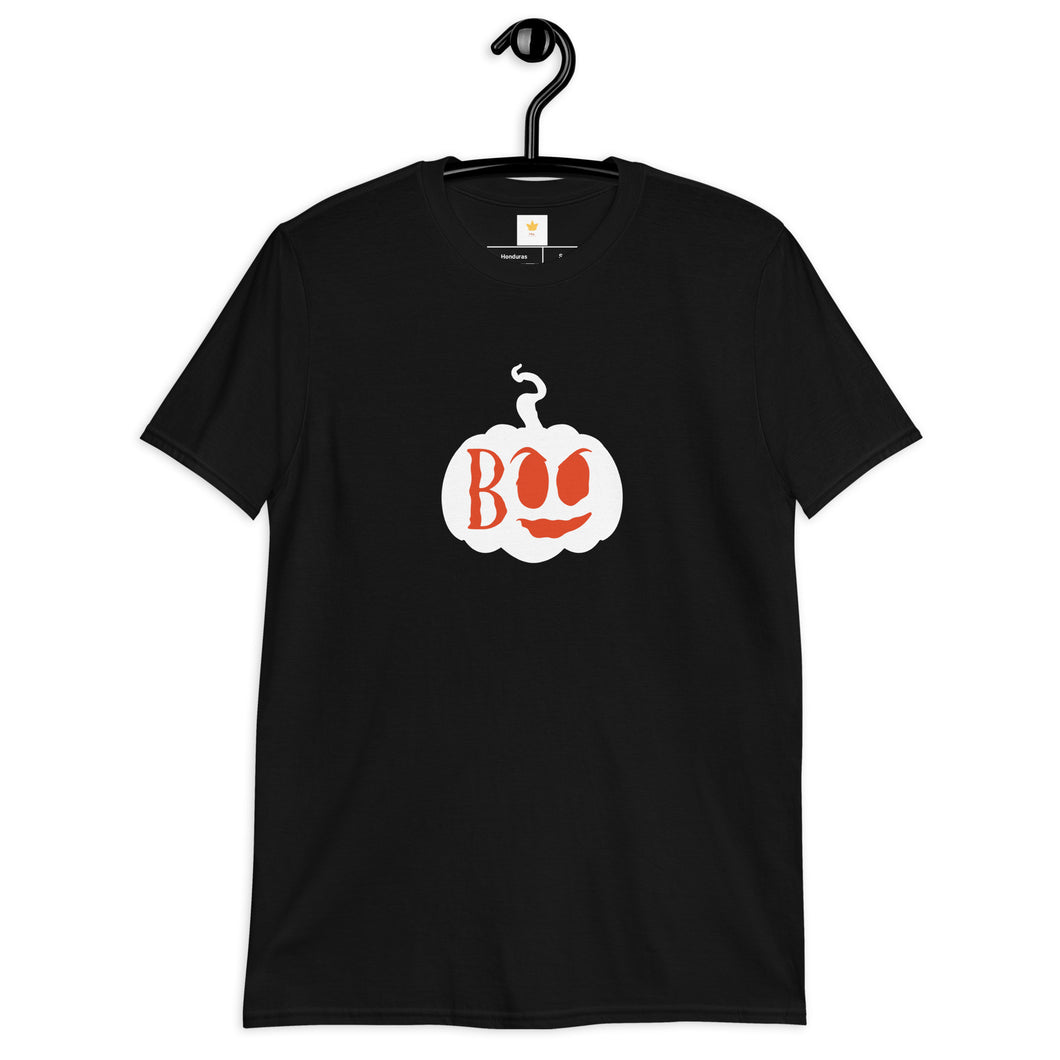 Boo - pumpkin Short-Sleeve Unisex T-Shirt