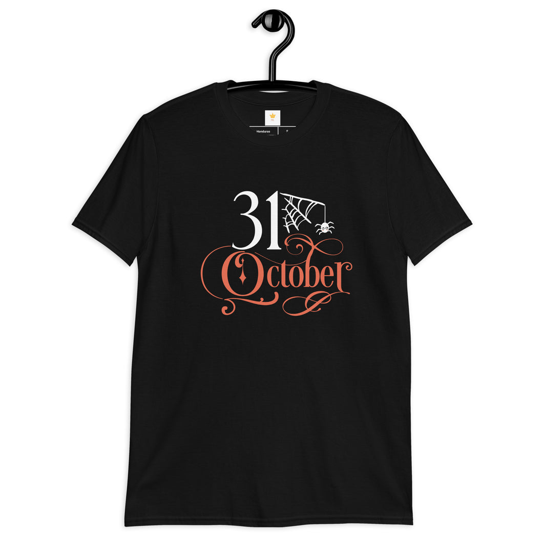 October 31 Short-Sleeve Unisex T-Shirt