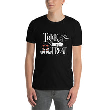 Load image into Gallery viewer, Trick or treat Short-Sleeve Unisex T-Shirt

