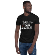 Load image into Gallery viewer, Trick or treat Short-Sleeve Unisex T-Shirt
