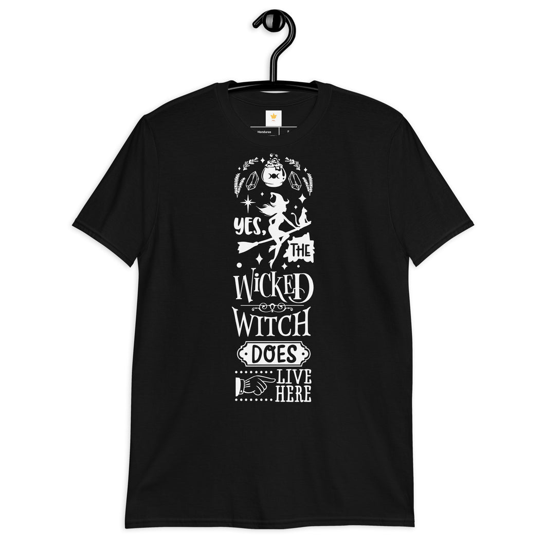 Yes the wicked witch Short-Sleeve Unisex T-Shirt