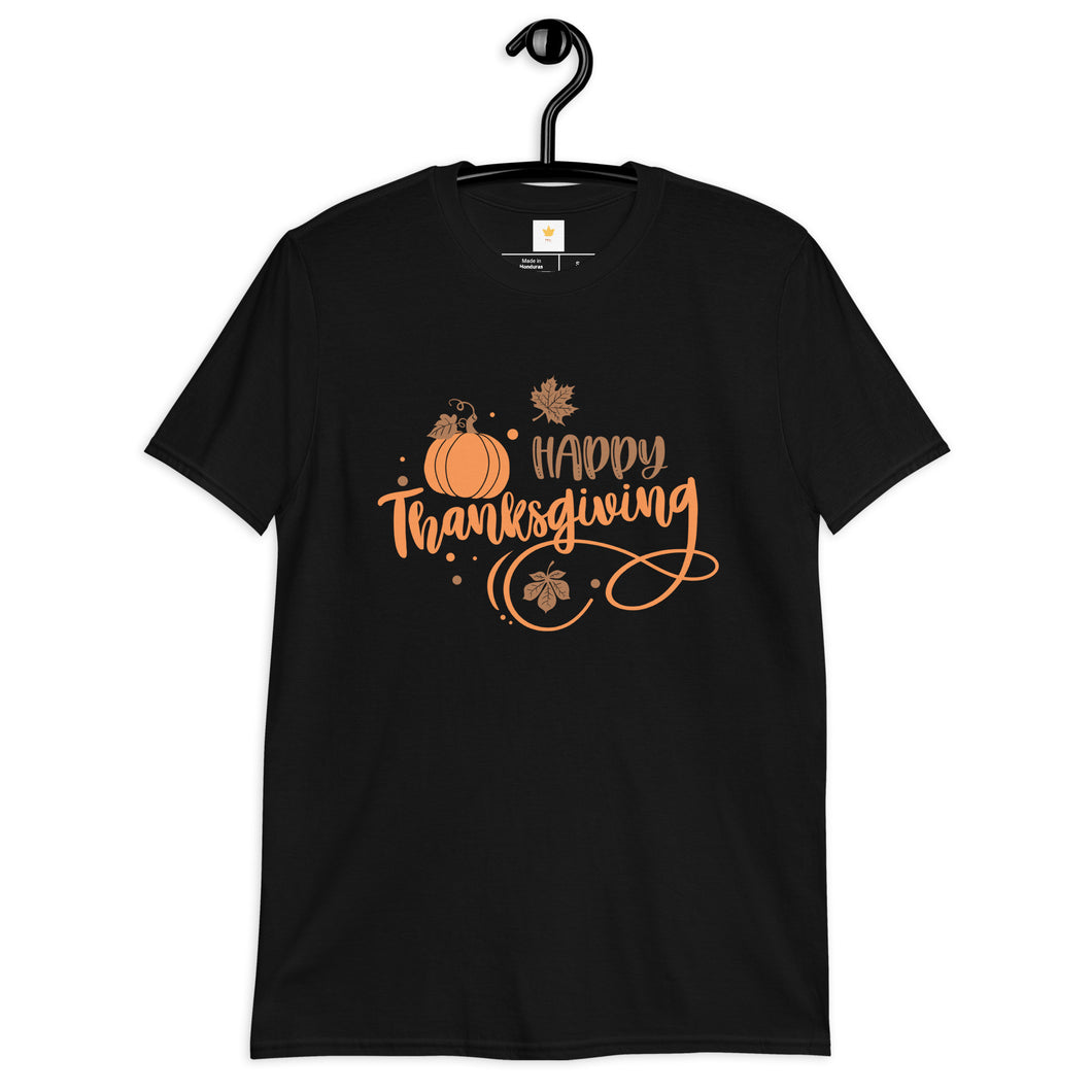 Happy Thanksgiving Short-Sleeve Unisex T-Shirt