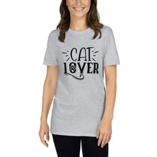 Load image into Gallery viewer, Cat lover Short-Sleeve Unisex T-Shirt
