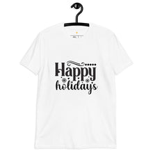 Load image into Gallery viewer, Happy holidays Short-Sleeve Unisex T-Shirt
