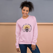 Load image into Gallery viewer, Bee kind to everyone black and yellow Unisex Sweatshirt
