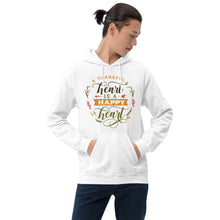 Load image into Gallery viewer, A thankful heart Unisex Hoodie
