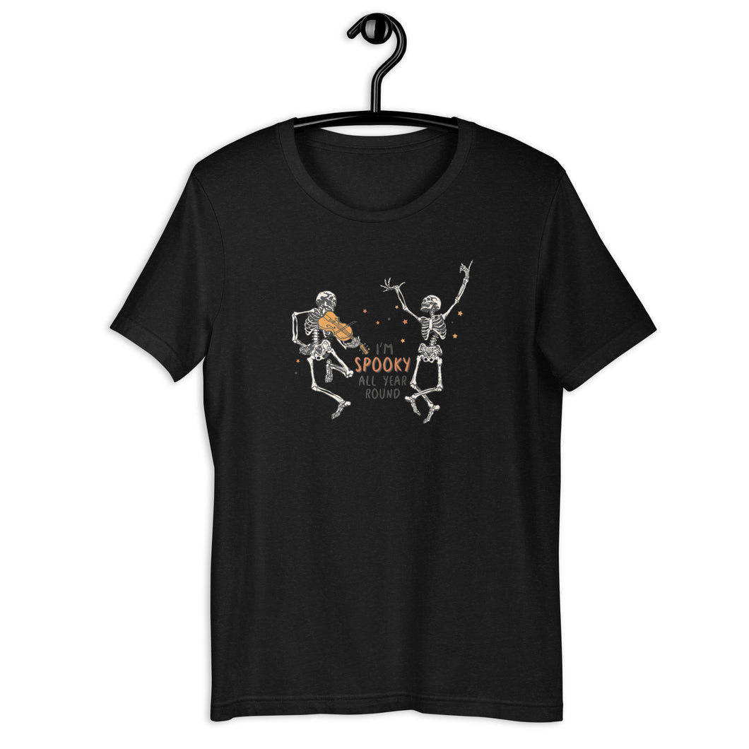 I'm spooky all year round Unisex t-shirt - fallstores