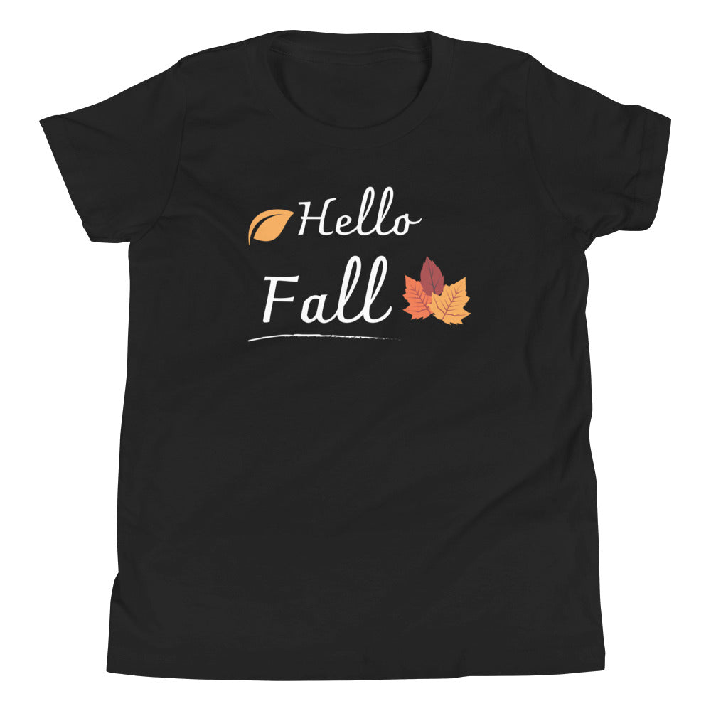 Hello Fall Youth Short Sleeve T-Shirt - fallstores